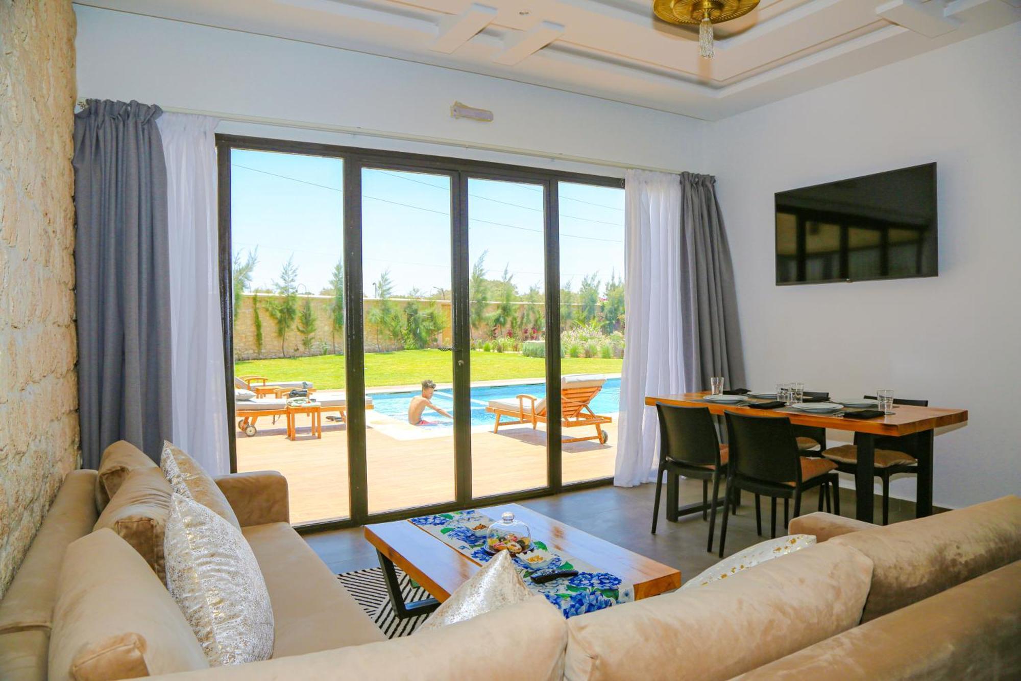 Villa La Rose Bleue - Residence Hoteliere Avec Piscine - Essaouira Bagian luar foto