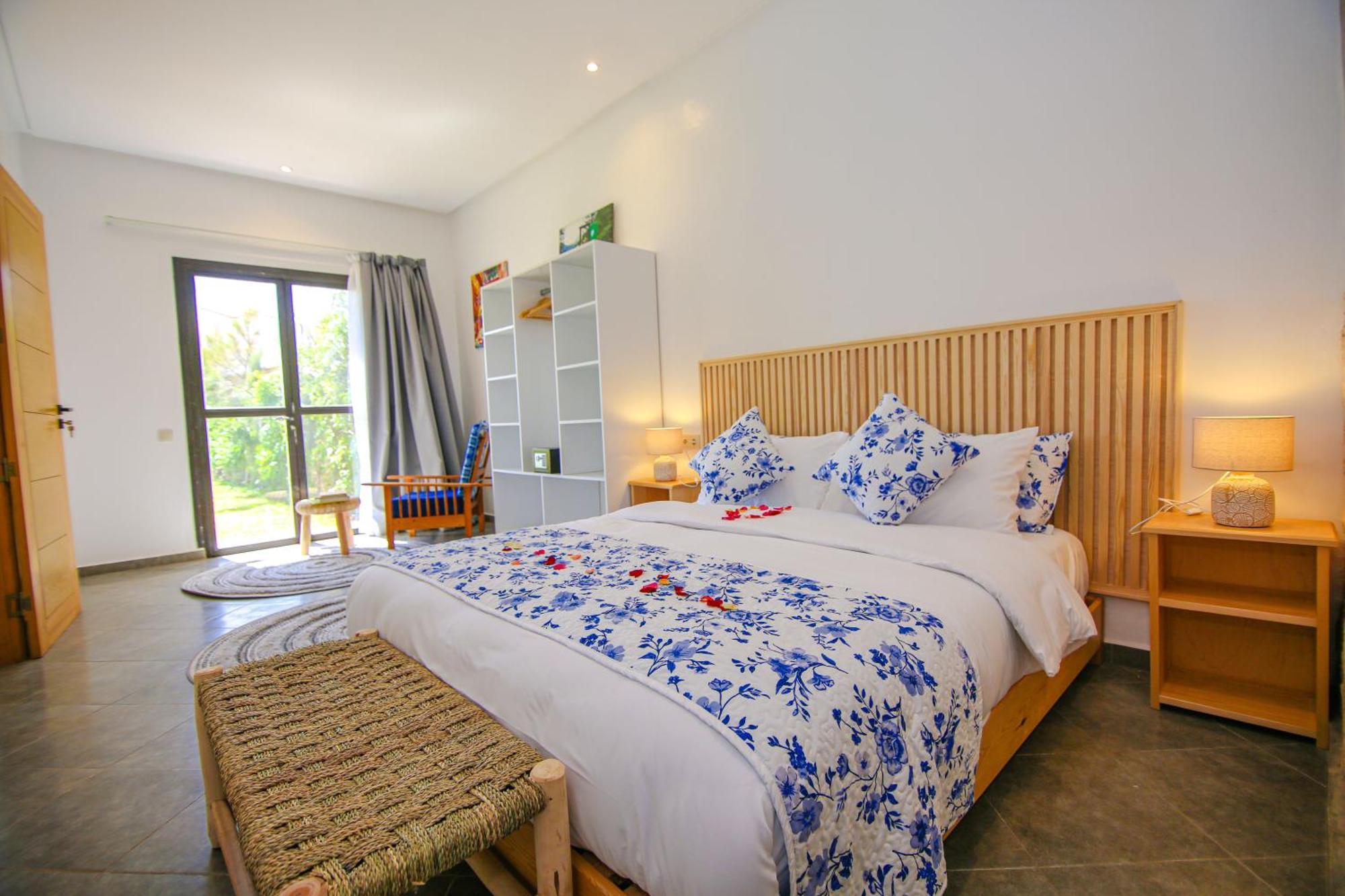 Villa La Rose Bleue - Residence Hoteliere Avec Piscine - Essaouira Bagian luar foto