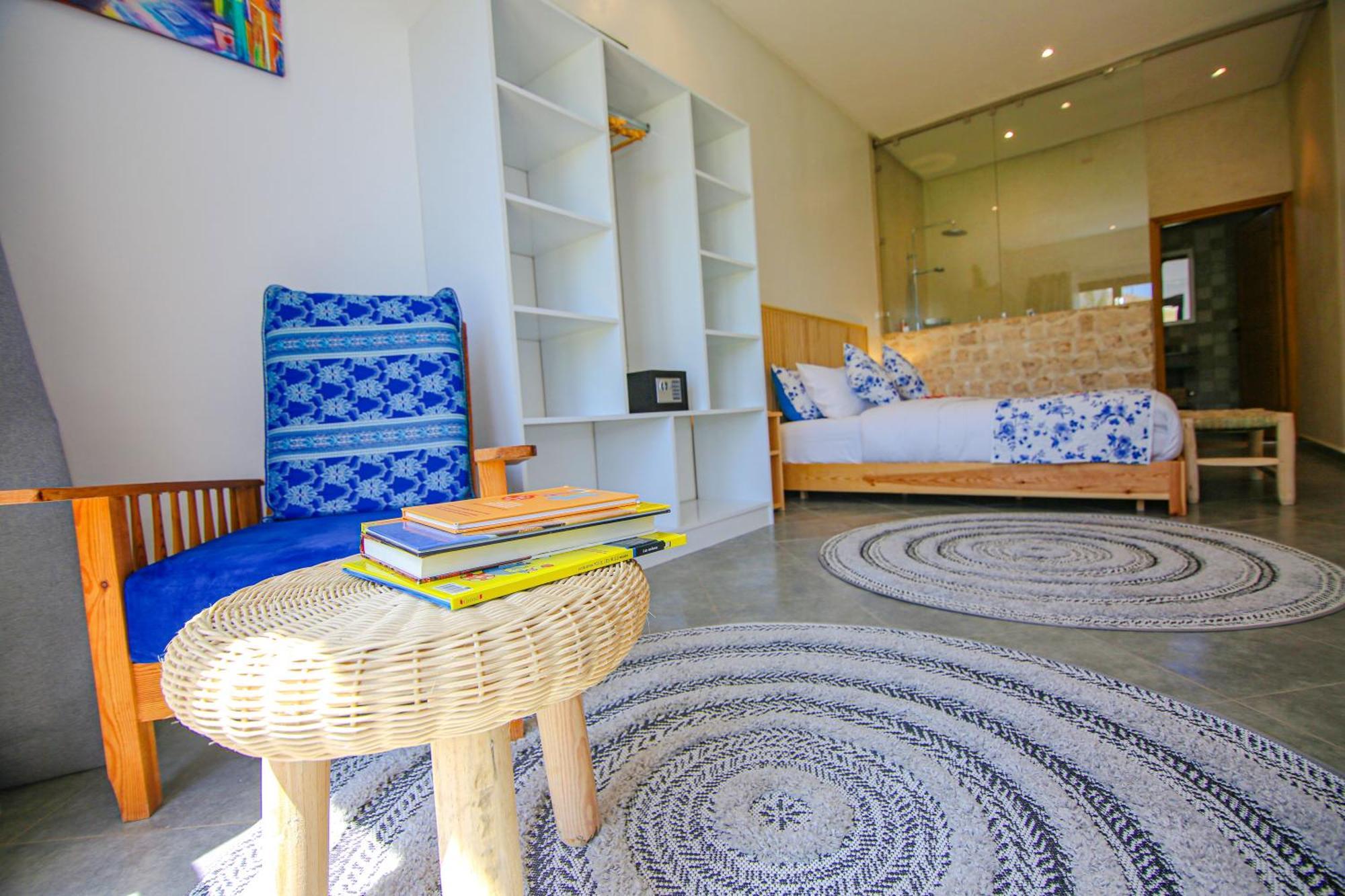 Villa La Rose Bleue - Residence Hoteliere Avec Piscine - Essaouira Bagian luar foto