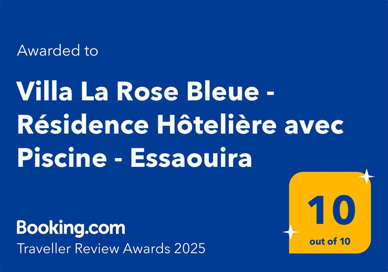 Villa La Rose Bleue - Residence Hoteliere Avec Piscine - Essaouira Bagian luar foto